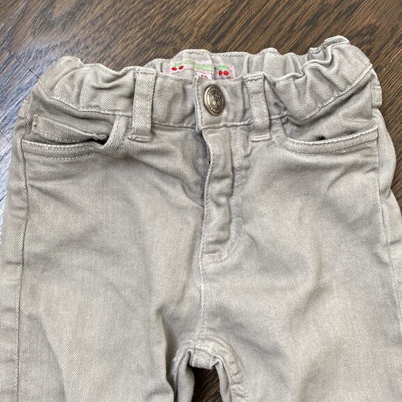 BONPOINT baby size 18m grey jean pants Like New condition - Picture 2 of 6